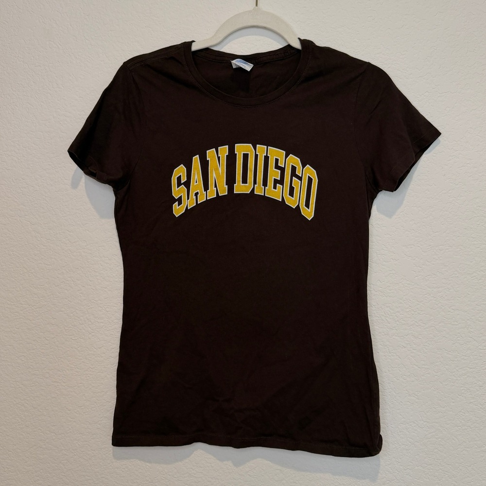 San Diego Padres Brown T-shirt
